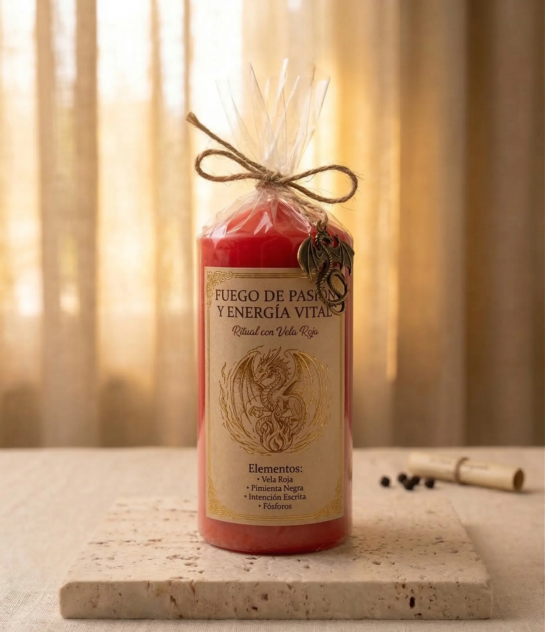 Fuego de Pasión y Energía Vital